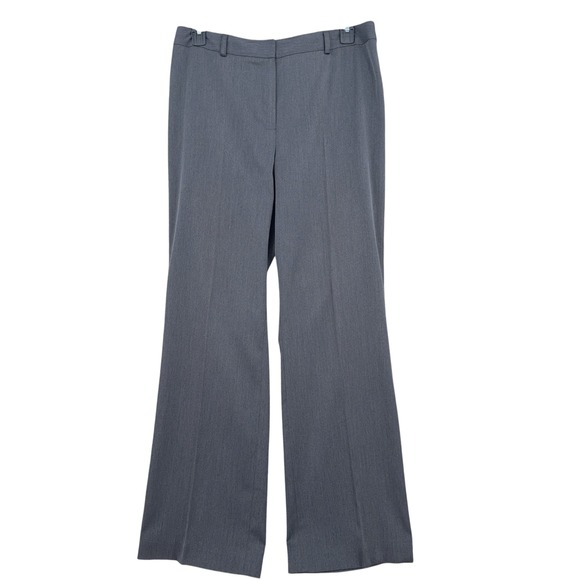 AK Anne Klein Pants - AK Anne Klein Dress Pants Women 12 Polyester Rayon Spandex Gray